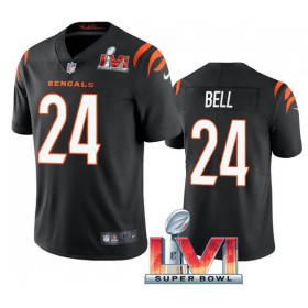 Tröjor Cincinnati Bengals Vonn Bell 24 Svart 2022 Super Bowl LVI Vapor Limited - Män